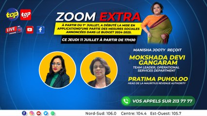 Zoom Extra :Manisha Jooty recoit Mokshada Devi Gangaram, Pratima Puholoo_0