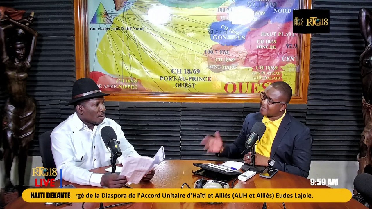 Dekante 11-07-2024|Eudes Lajoie,Resp.Politique et Chargé de la Diaspora de l'AUH et Alliés