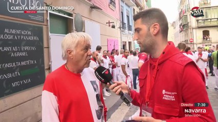 Alberto, el mozo que corre con las cenizas de su hijo