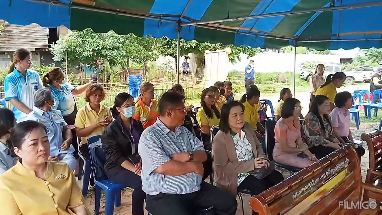 พิธีส่งมอบบ้านตามโครงการปรับปรุงสภาพแวดล้อมและที่อยู่อาศัยสำหรับคนพิการผู้สูงอายุผู้ป่วยที่อยู่ในระยะกึ่งฉับพลัน