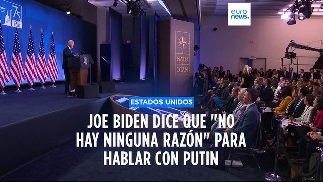 Biden anuncia pacto de tres puntos de ayuda de la OTAN a Ucrania y confunde a Putin con Zelenski