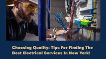 Electrical Services In New York
