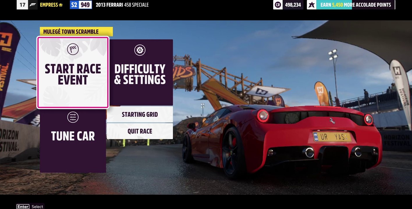 Ferrari 458 Speciale - Forza Horizon 5