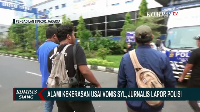 Pasca Dapat Kekerasan dari Pendukung SYL, Jurnalis KompasTV Laporkan Kasus ke Polisi