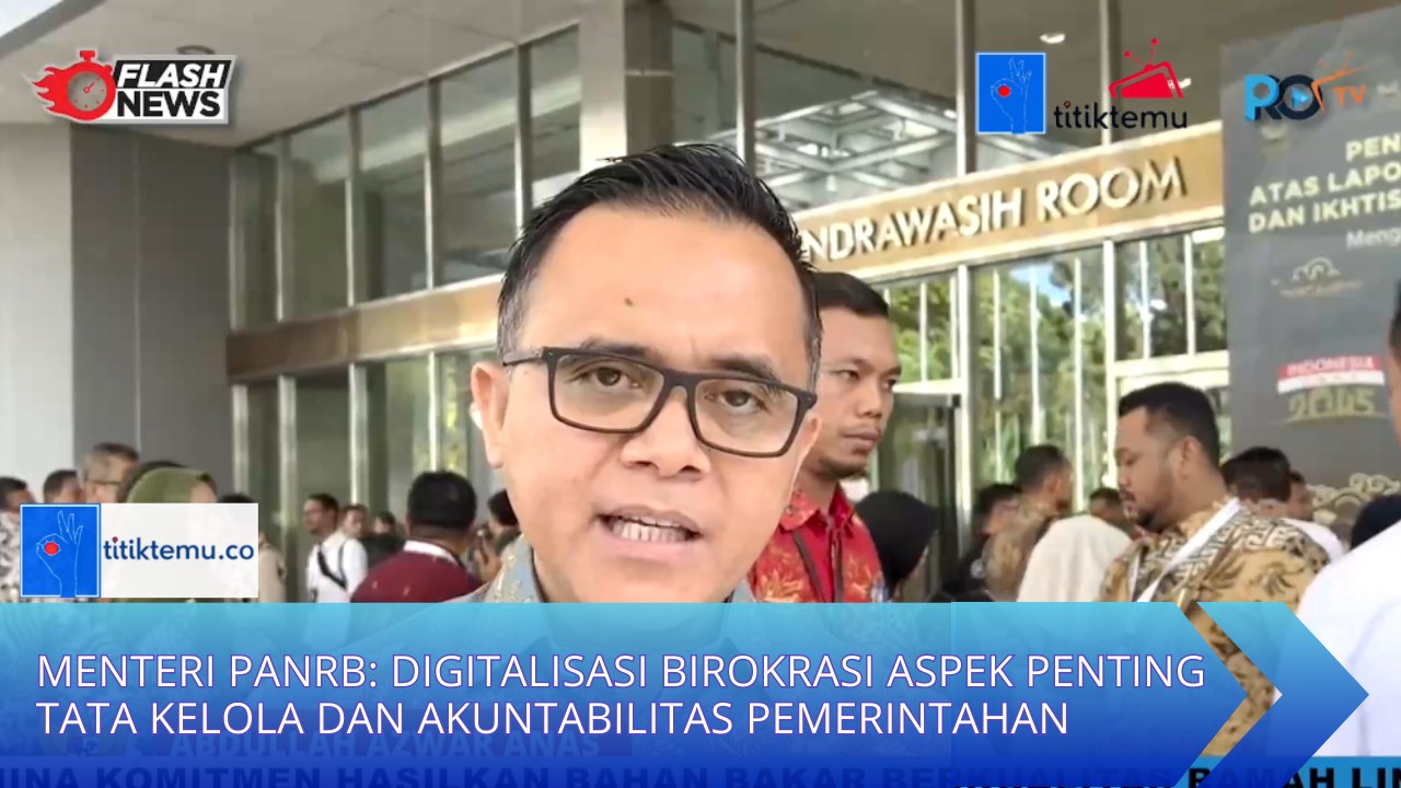 Menteri PANRB: Digitalisasi Birokrasi Aspek Penting Tata Kelola dan Akuntabilitas Pemerintahan