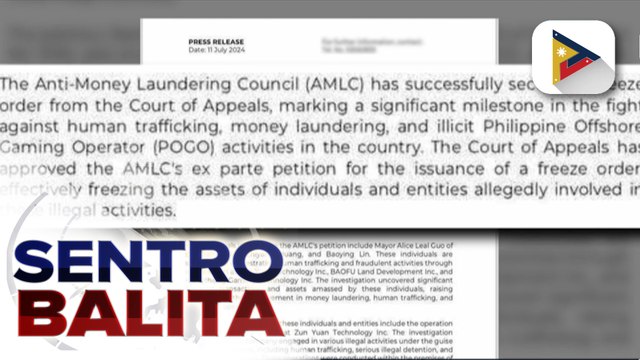 Bank accounts at iba pang ari-arian ni suspended Mayor Guo, pinapa-freeze ng Court of Appeals