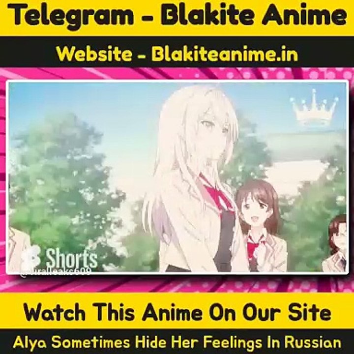 Alya Sometimes Hide Her Feelings In Russian Episode 1 Hindi-English-Japanese Telegram Updates