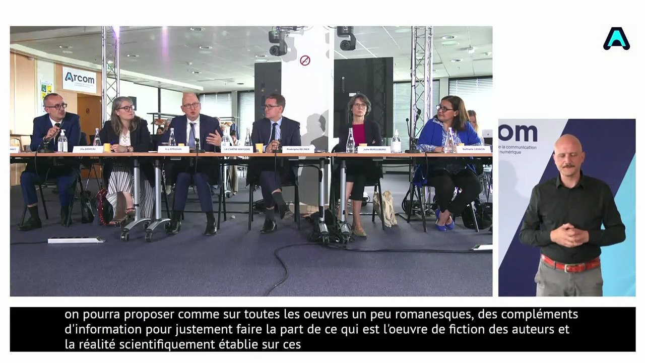 Attribution des fréquences de la télévision numérique terrestre (TNT) : audition du projet "La Chaine Histoire"