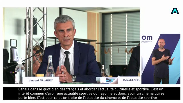 Attribution des fréquences de la télévision numérique terrestre (TNT) : audition du projet Canal +