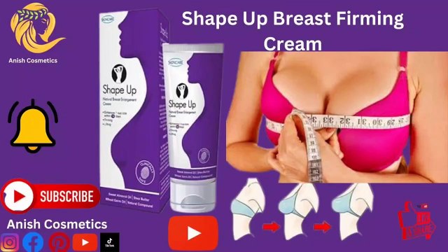 Shape Up Breast Firming Cream #breastcream #chestsize #ladiescream
