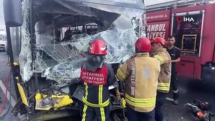 Ekrem'in İETT'si Sultangazi'de terör estirdi! Yaralılar var