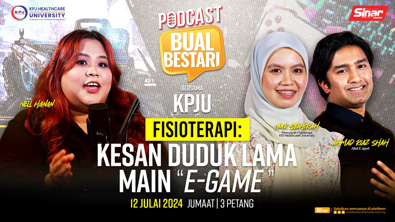 Fisioterapi: Kesan Duduk Lama Main Game