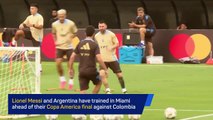 Argentina and Colombia ramp up Copa America final preparations