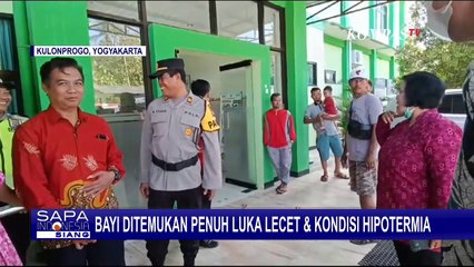 Heboh! Warga Kulonprogo Temukan Bayi Perempuan dengan Kondisi Hipotermia dan Luka-Luka
