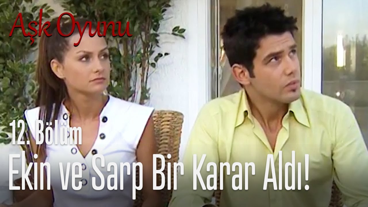 Ekin ve Sarp bir karar aldı! - Aşk Oyunu 12. Bölüm