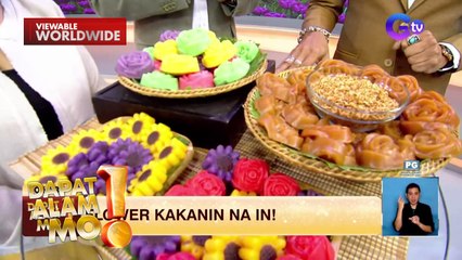 Kakanin na itsurang bulaklak?! | Dapat Alam Mo!