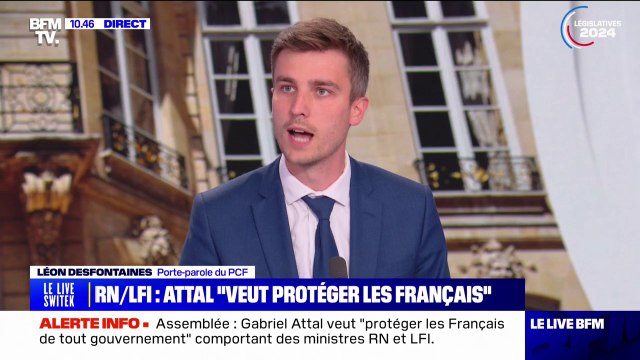 Retraites: Léon Desfontaines (PCF) est persuadé que le NFP trouvera une majorité pour abroger la réforme