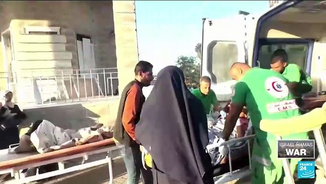 Dozens of bodies found in rubble of Gaza City district, officials say