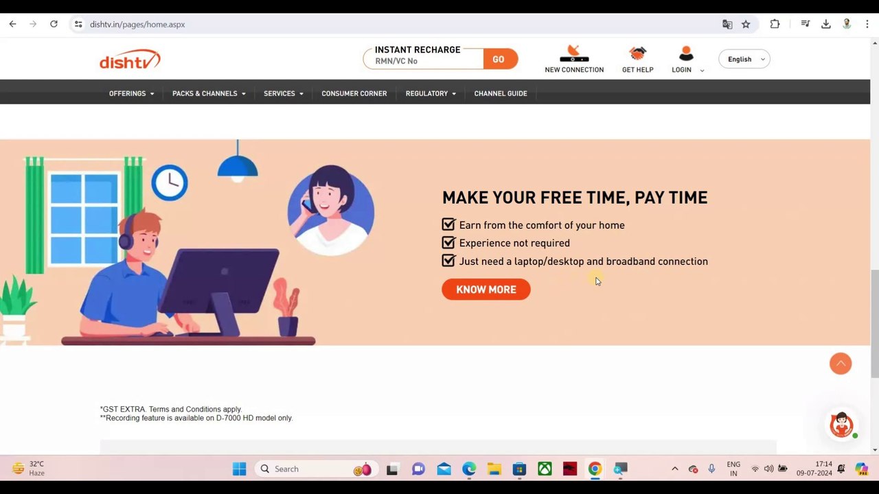 WORK FROM HOME JOB 2024 | DishTv work From Home Job Requirements | Freelancer Job Customer Care Job | Job in India