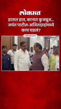 अजित पवार-जयंत पाटील भेटले,