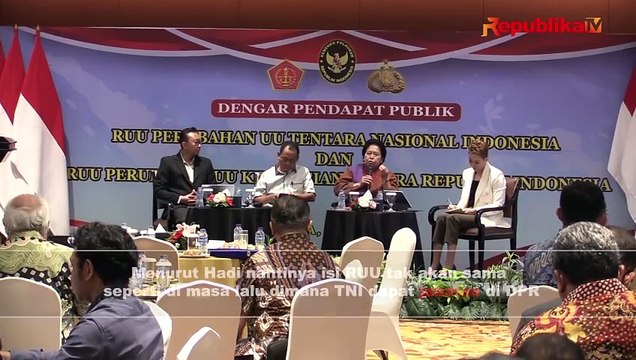 Menko Polhukam Pastikan RUU TNI Polri Beda dengan Dwifungsi ABRI
