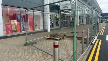 Deepdale Retail Park works