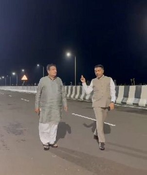 गोवा में टूरिस्ट का सफर होगा सुहाना, शानदार 6 लेन का उद्घाटन
