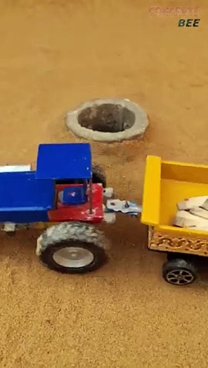Mini Chaff Cutter Machine Project Mini Handpump Water Motor And Cow Video Project #14