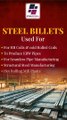 Steel Billets used for