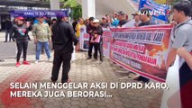Aliansi Jurnalis Karo Gelar Aksi Damai Desak DPRD dan Polisi Usut Kasus Sempurna Pasaribu