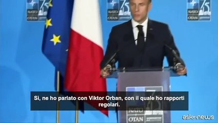Macron difende Biden: Lapsus? "Capitano a tutti noi"