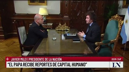 "Cuando vos mirás la historia de la humanidad, la condición natural del hombre fue la pobreza"