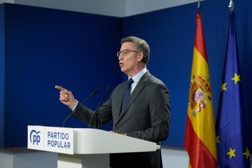 Feijóo comparece ante los medios y pide a Vox que no entorpezca la gobernabilidad