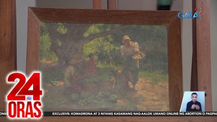 Amorsolo painting, narekober; 2 suspek sa pagnanakaw, arestado | 24 Oras