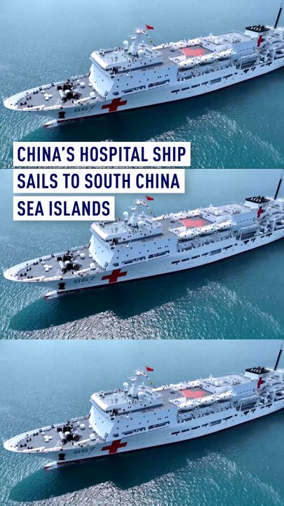 China's hospital ship sails to South China Sea islands