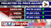 Presyo ng produktong petrolyo, posibleng bumaba sa susunod na linggo