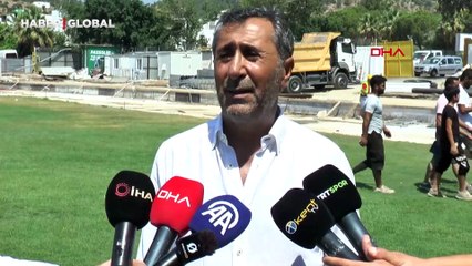 Bodrum FK'dan stadyum açıklaması: "İlk maçımız olan Gaziantep maçına yetiştireceğiz"