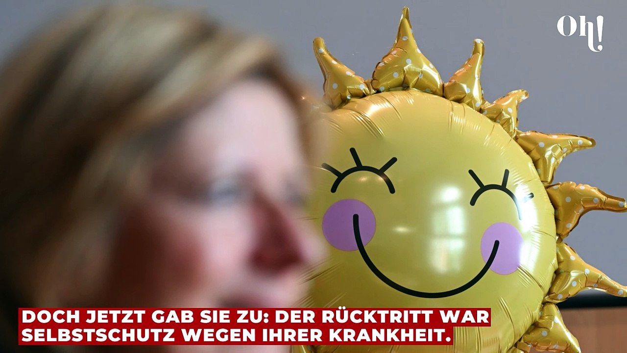 Malu Dreyer: Jetzt redet die Ex-Ministerpräsidentin über ihre Krankheit