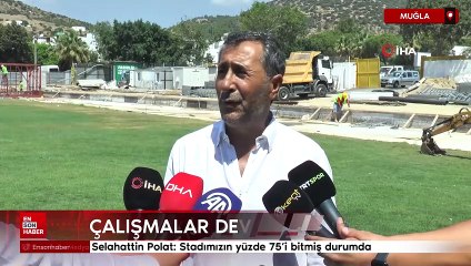 Selahattin Polat: Stadımızın yüzde 75’i bitmiş durumda