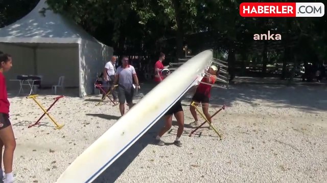 Edirne'de Türkiye Kürek Kupası ön eleme müsabakaları başladı