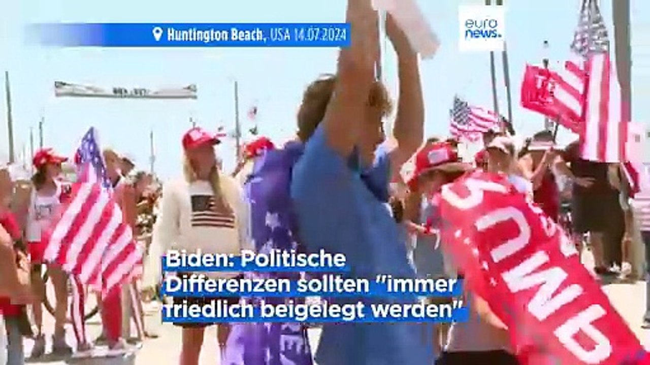 Nach Schüssen auf Trump: Was wir wissen und was Präsident Biden den Amerikanern sagt