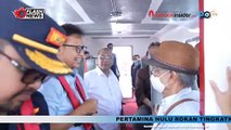 MENTERI KESEHATAN ANTAR ARSITEK ANDRA MATIN DAN PEMATUNG SUNARYO TINJAU RS KEMENKES DI IKN