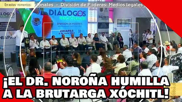 ¡Vean! ¡Brutal! ¡Dr. Noroña humilla a la brutarga Xóchitl por atacar la reforma al poder judicial!