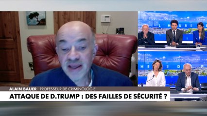 Download Video: Alain Bauer : «Ce qui est incompréhensible dans cette affaire, c'est le toit en demi-pente de cette manufacture qui était ni surveillé physiquement, ni par drone»