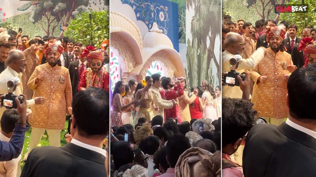 Anant Radhika Wedding Live: Anant Ambani अपनी बारात में Bollywood Celebs के साथ नाचे, Inside Video