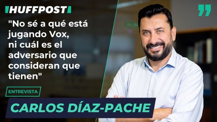 Carlos Díaz-Pache (PP): "No sé a qué está jugando Vox"