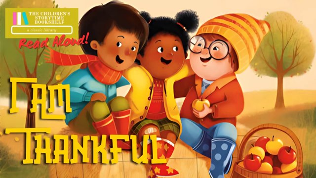 I Am Thankful - Gratitude - Thanksgiving Read Aloud Books for Children - Golden Book Bedtime Stories