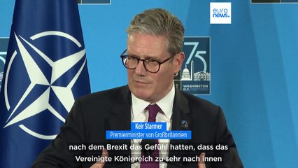 Britischer Premier Sir Keir Starmer will Annäherung an EU