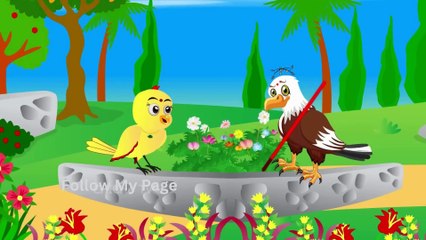 NEW Birds | Moral Story | Birds Cartoon | Chidiya wala Cartoon| Hindi