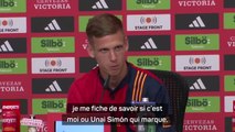 Espagne - Olmo : “Je me fiche de savoir si c'est Unai Simón ou moi qui marque, tant qu’on gagne”